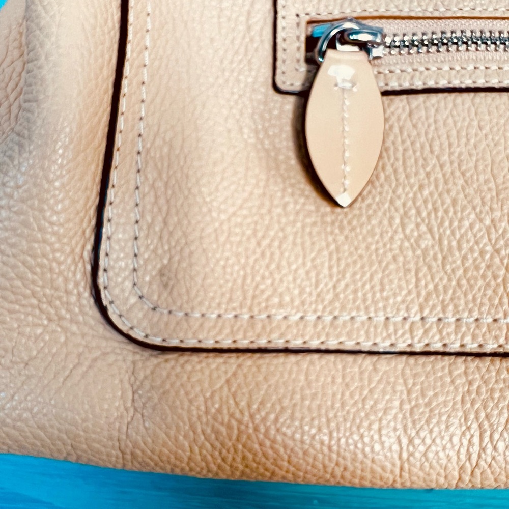 Coach Penelope Pebbled Leather Satchel - Picture 8 of 16
